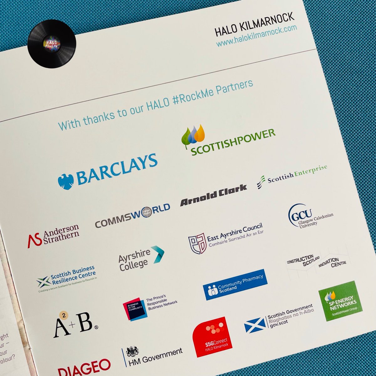 HALORockMe's tweet photo. .@HALORockMe @HALOKILMARNOCK1 #Partners including @Eagle_Labs_Kilm @solicitors_AS @ScottishPower @Commsworld @AAB_Accountants and more…will work together to support businesses to access the tools, advice and networks to #Succeed | find out more ➡️ https://t.co/wZ8mjdwCHr 🤟🏻 https://t.co/UL6GNTcqSk