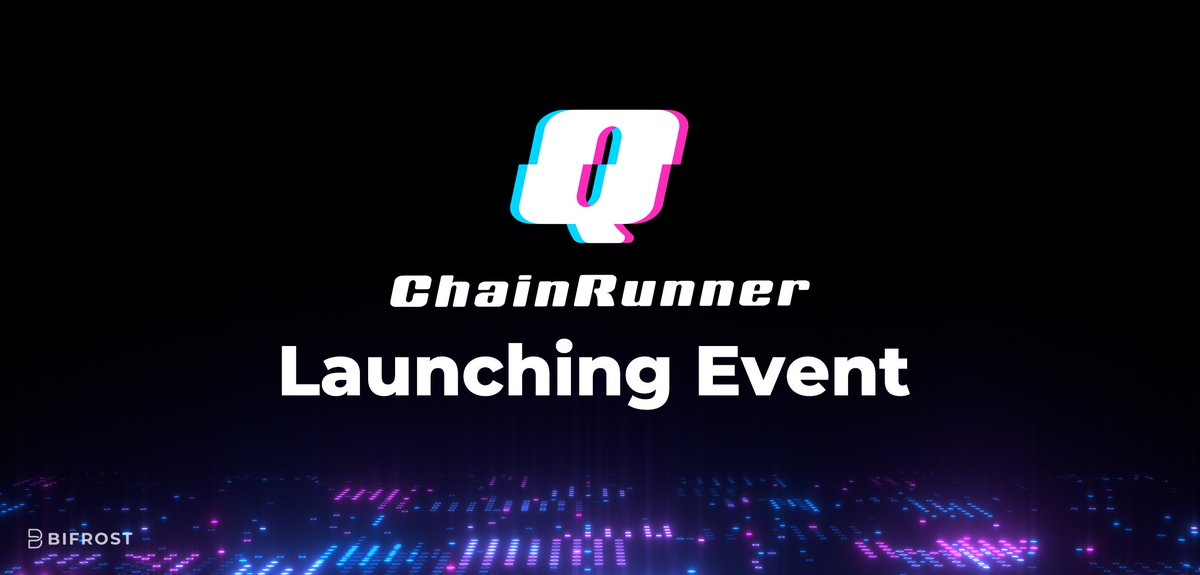 Bifrost_Network's tweet photo. 🤑Announcing the results of ChainRunner Q Event

🥇The Best reviewer of ChainRunner Q who takes $2500 worth of BFC is: https://t.co/DgtAFh7BZC

👋We have also sent $250 worth of BFC to 10 lucky winners of EVENT #1.

#Chainrunner #DeFi https://t.co/5VPuz8qtoL