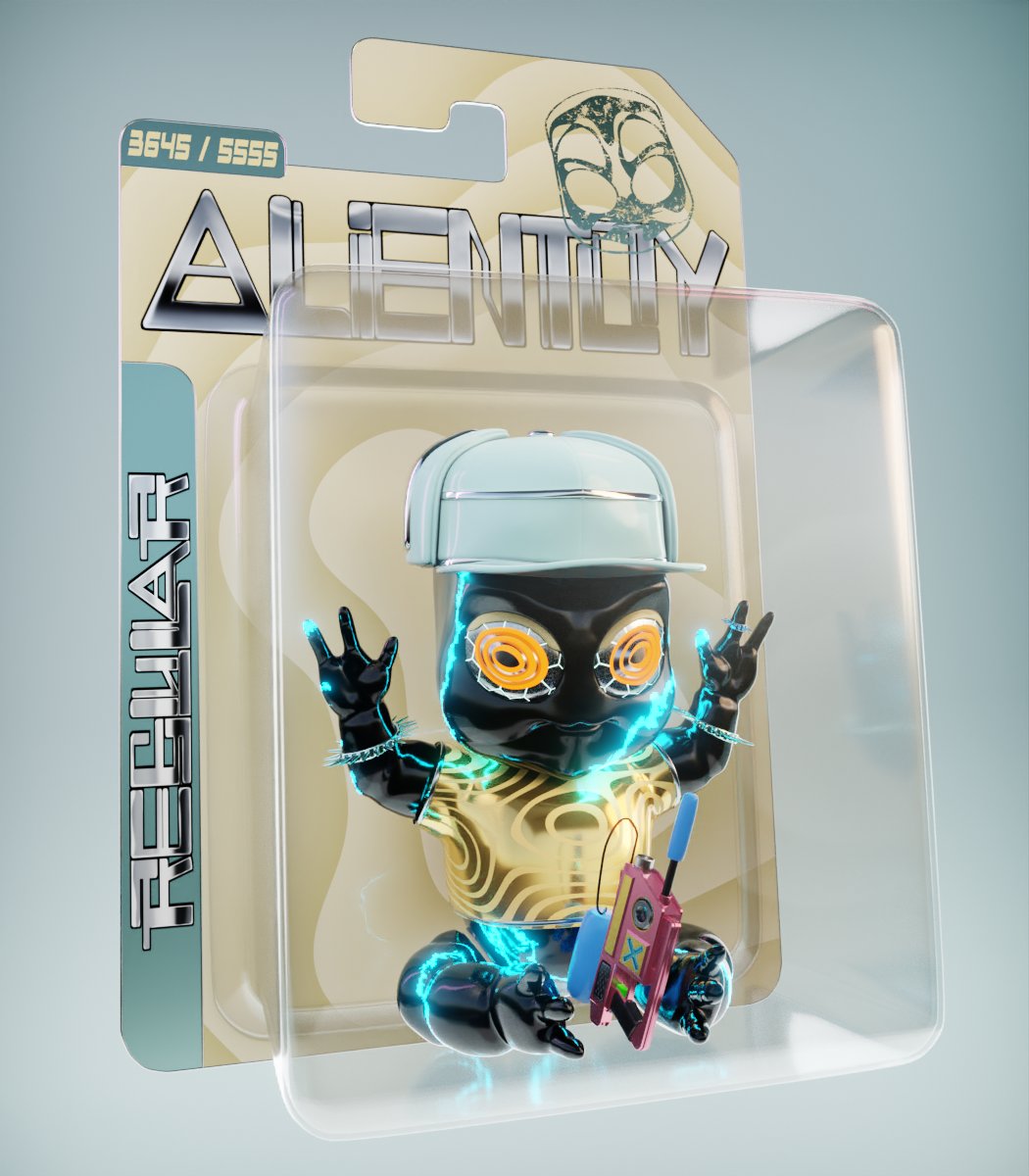 AlienToyNFT's tweet photo. This one definitely wants to jump into your Ethereum NFT Collection https://t.co/qMAb9KjRvU
