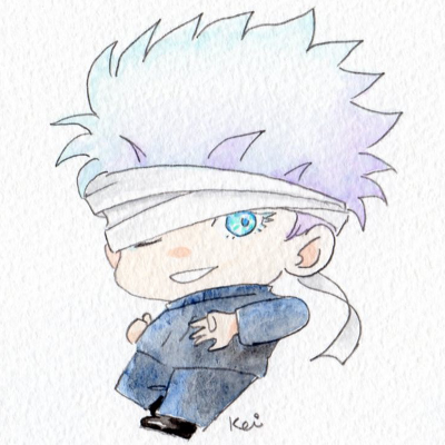 如月 圭 せっかく ちびキャラ描いたのだから アイコンサイズに揃えてみた 夏が 悪い顔だな 狐っぽい 呪術廻戦 ちびキャラ 五条悟 狗巻棘 乙骨優太 夏油傑 アナログ絵 T Co Wu9j8b1jxx Twitter