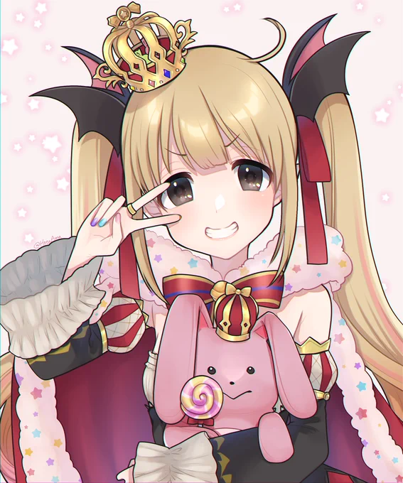 杏ちゃんの新衣装とツインテ可愛すぎる
#デレステ 
#双葉杏 