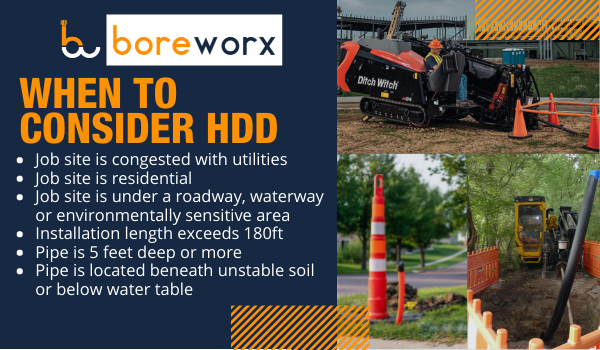 boreworx's tweet photo. Horizontal Directional Drilling (HDD) may be the best solution if traditional trenching or excavation methods are impractical. Learn more about when considering HDD is the best method for your drill project. https://t.co/Gewz9v7jqb
#boreworx #trenchless #construction #welaypipe https://t.co/KtfF49Ul26