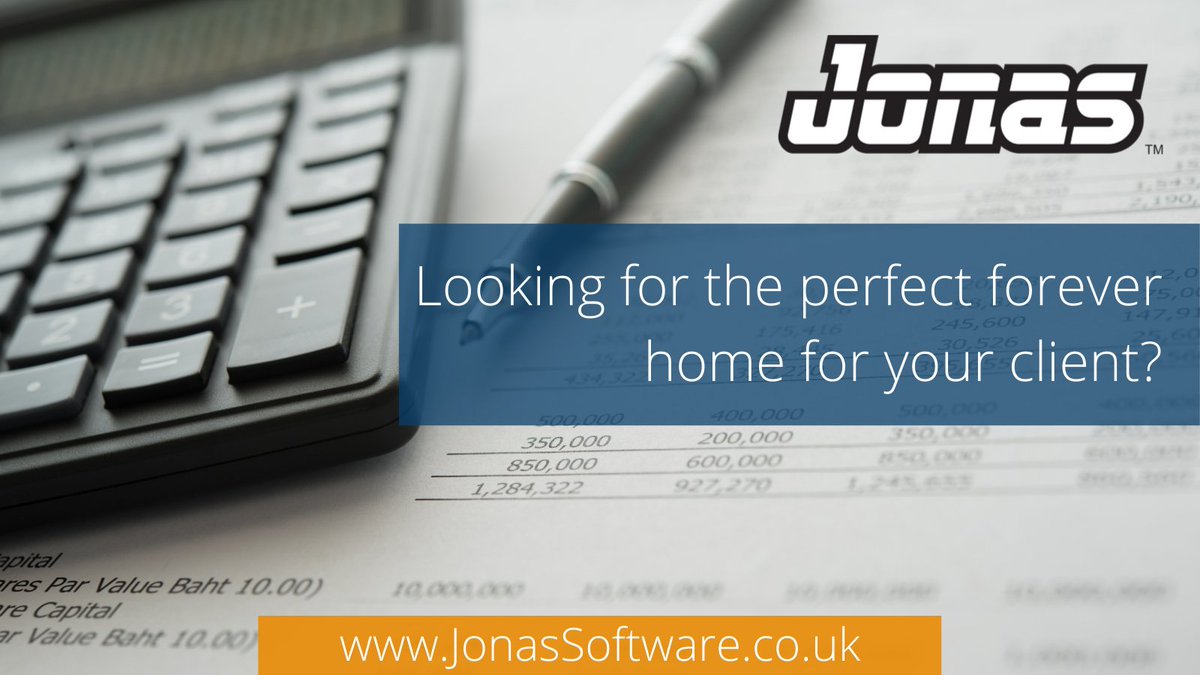 Are you an accountant looking for the perfect forever home for your client? At Jonas Software we’re interested in investing in the people, products and services that have built the organisation. hubs.ly/H0Y-ZYc0