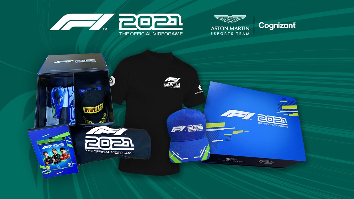 To mark the #F1Esports finale, we're giving away an F1® 2021 Starter Pack!

You could win:
🎮 A copy of F1® 2021
👕 F1® 2021 merch
🧢 Pirelli Cap
🏁 F1® 2021 flag, tag &amp; lanyard

To enter, just like, retweet and follow @AMCF1esports by Sunday 19th December.

Good luck!