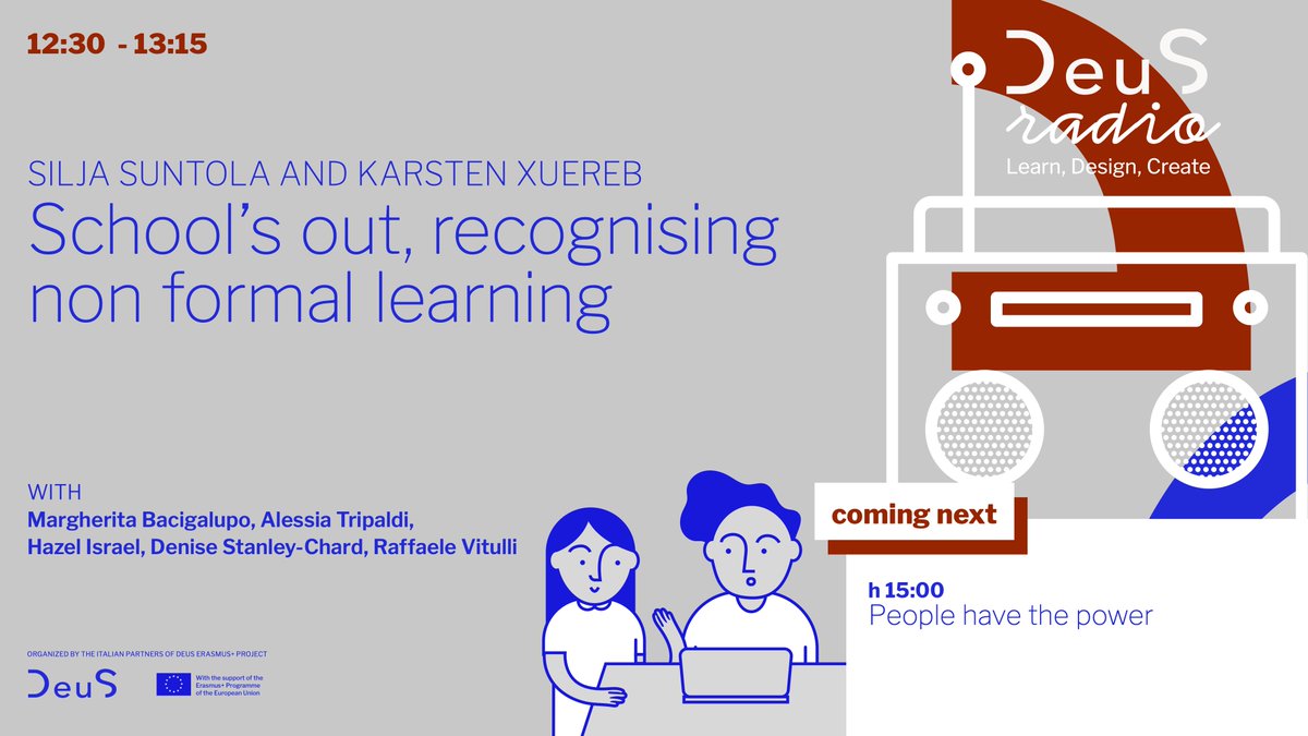 🏫 Education plays an important role in our learning.
In this session:
✔️ educational institutions’ addressings
✔️ recognitions for learning-by-doing, challenge-based learning and real-life project work
✔️ the potential for creative and entrepreneurial competencies training