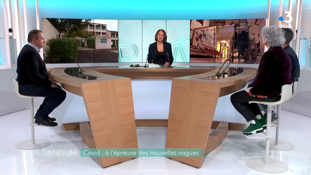 F3Aquitaine's tweet photo. REPLAY #Disputandum "À l'épreuve des nouvelles vagues #Covid " sur @France3NoA : où va la France après deux ans de crise sanitaire ?
VIDÉO ► https://t.co/hKB9iR4l5n
Cc @comf3aqui @F3Limousin @F3PoitouChtes @CristofariMA @Karpinskijf @charles_bobe @TimMirthil @ARS_NAquit https://t.co/8WPHBVAEpd