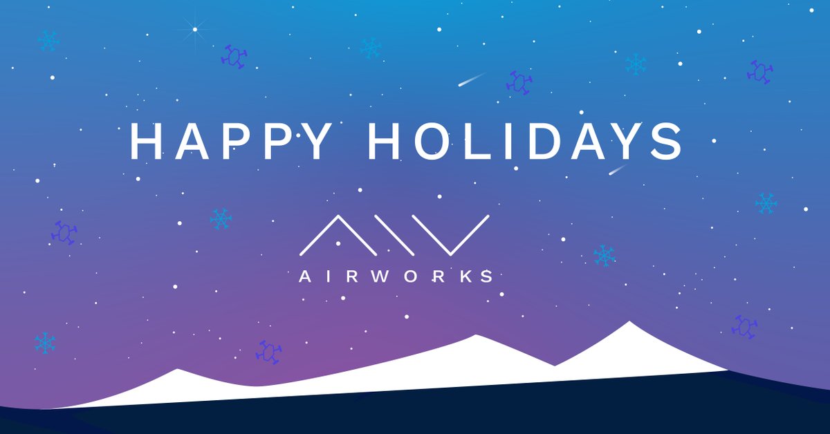 AirWorksUS's tweet photo. We wish you a very happy holiday season safely spent with family and friends! 

Thank you for supporting our mission and vision to bring #autonomousCAD to AEC firms in the US and around the world. We're very excited to show you what we're building for this upcoming year, 2022. https://t.co/kHN9oNzjkk