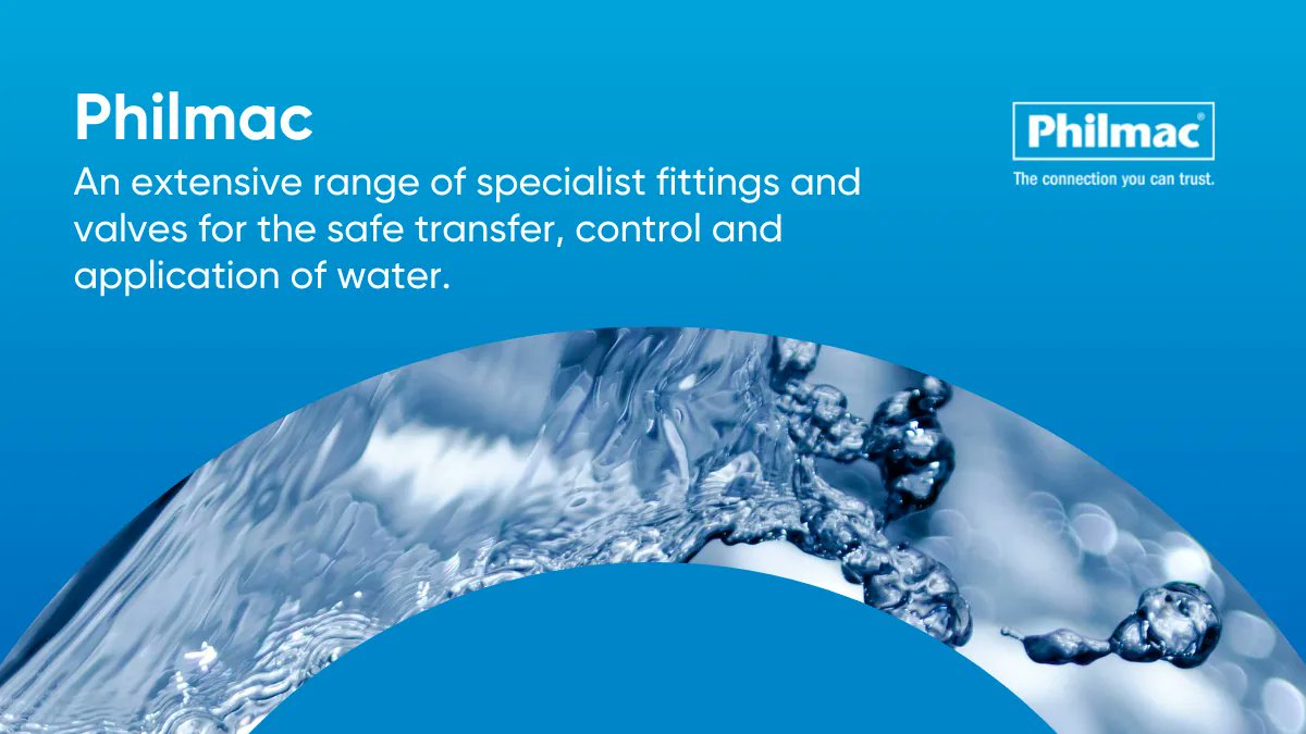 Get a connection you can trust, with the Philmac range of fittings and valves. 

✅ No mistakes
✅ No leaks
✅ No issues

Learn more: buff.ly/3tawB9l. #water #pipework #construction