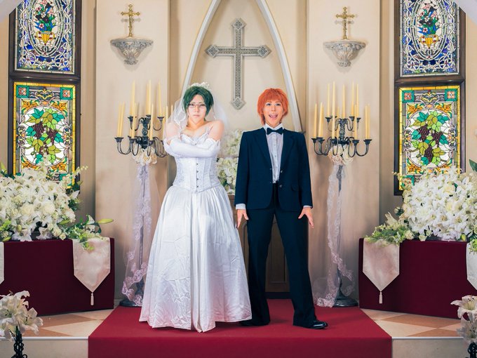 すごく嫌なことがあっても学園ハンサムのコスプレで結婚式挙げたこと思い出すと正気保てる 