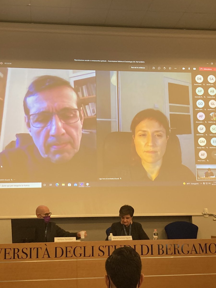 mtconsoli's tweet photo. The midterm Congress of the Italian Sociological Association! #ESA #ais https://t.co/M8SP51nvbp