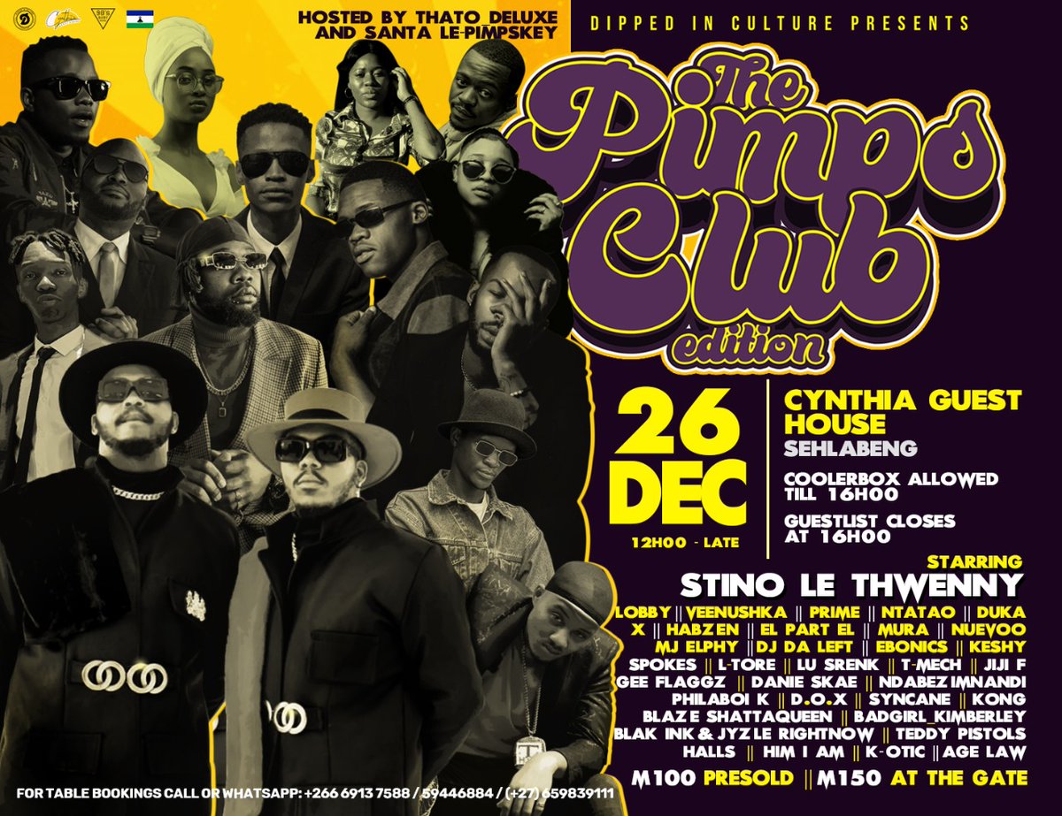 #ThePimpsClub 🇱🇸 tweet media