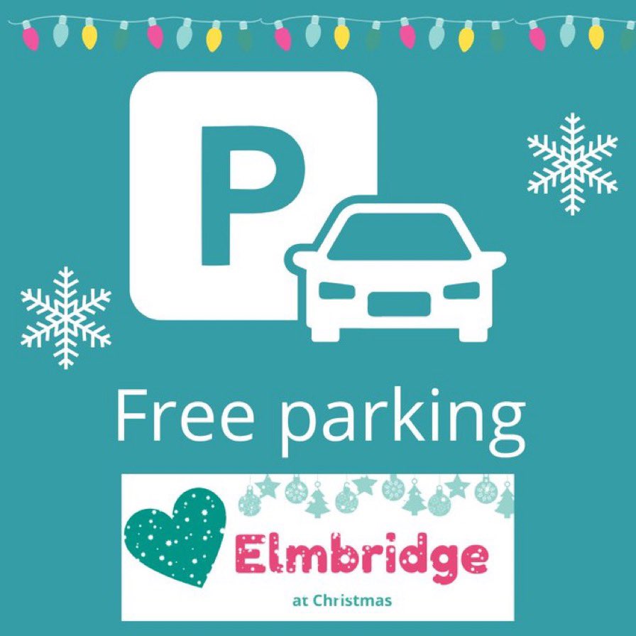 esherchamber's tweet photo. Come into #Esher this Saturday and park for free! Pleased to support this festive freebie in the @elmbridgebc car parks.

Pick up a last minute gift, meet a friend for lunch or coffee or just take time to discover all the great local shops, cafes &amp; restaurants. #LoveEsher https://t.co/DpMDIRSssl