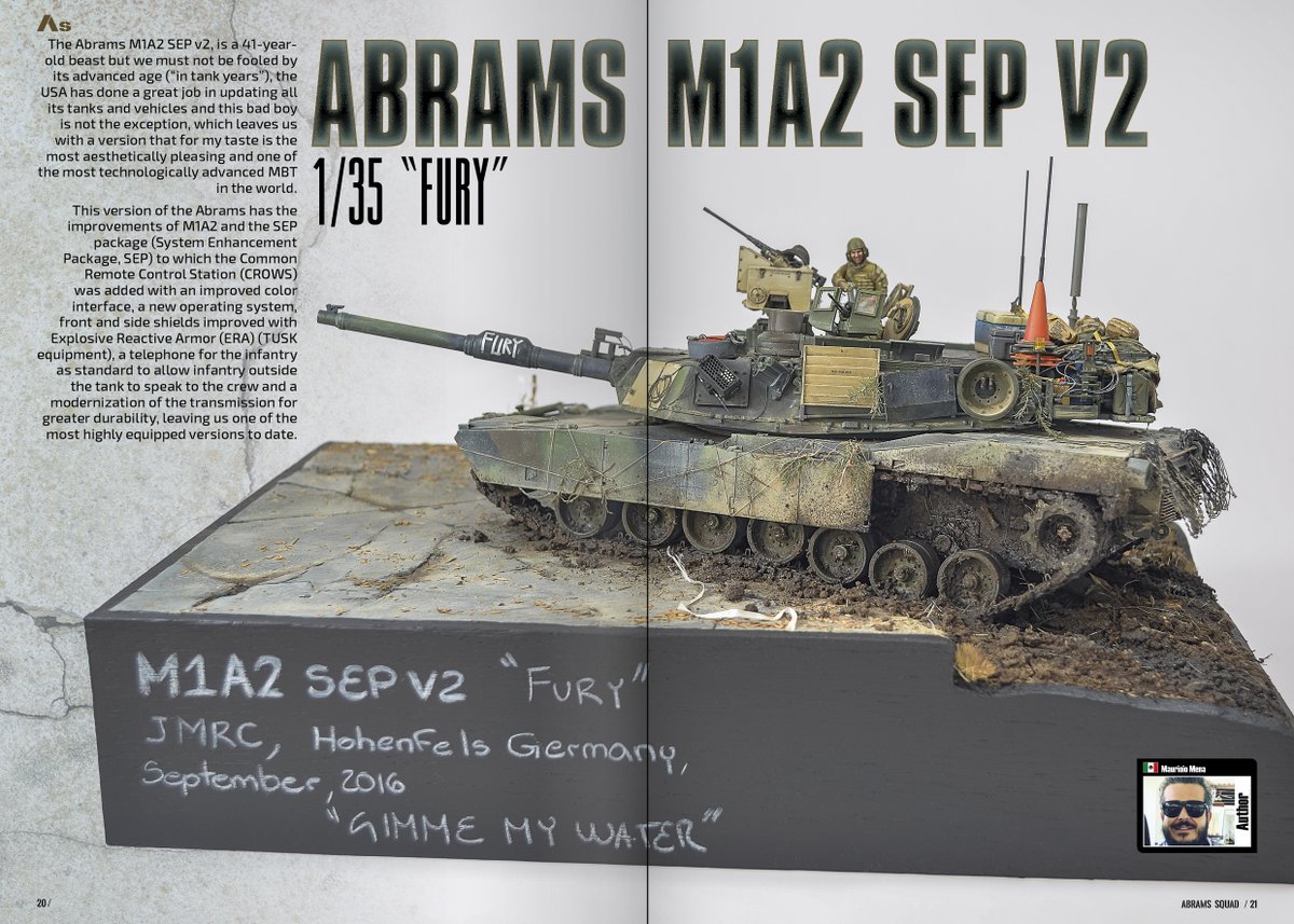 ThModellingNews's tweet photo. @pere76pla Editions have two new publications just out for sale on their website. Both the newest version of their latest @AbramsSquad magazine - as well as a second reference publication featuring vehicles of the war in Syria. See more in our preview...
https://t.co/JD4a8tqFRU https://t.co/Qx4SCGDB4I