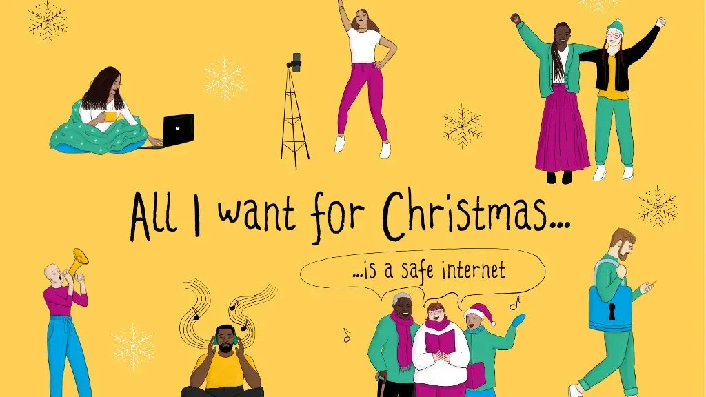 All we want for Christmas is a safe internet so that women in elected office can get on with their jobs, free from abuse and threats. 

Join us in supporting @GlitchUK_ to make it a reality. 
buff.ly/3IbOBaL 

#GlitchChristmas #SafeInternet #EndOnlineAbuse