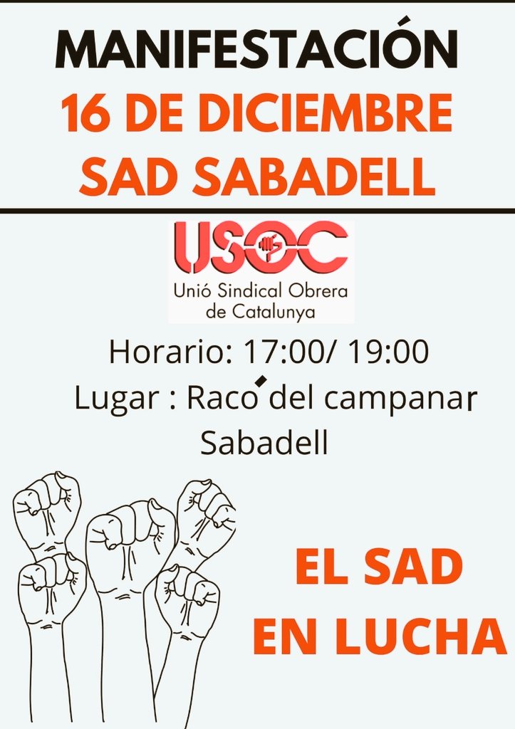 Unió Sindical Obrera de Catalunya tweet media