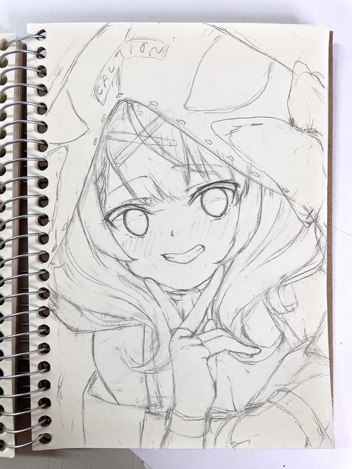 学校の空き時間で描いてた( ˇωˇ )🎣 