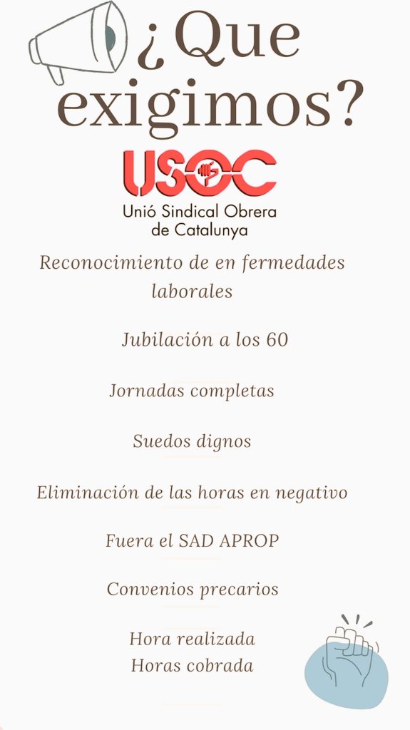 Unió Sindical Obrera de Catalunya tweet media