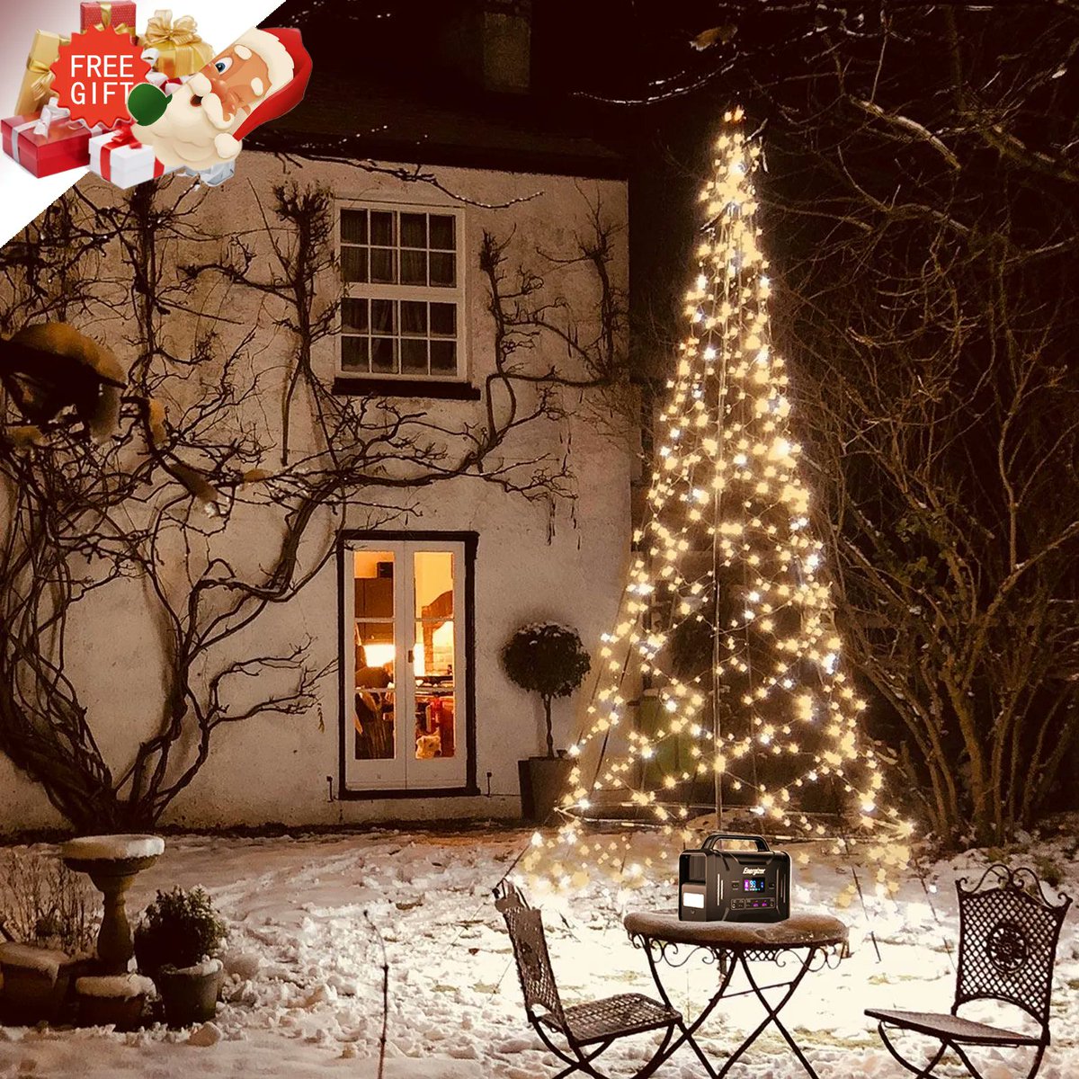 Wanna find a #Christmas gift? 🎅#Energizer 320Wh Portable #Power Station is very suitable for! 🔋 Grab Now 👉 buff.ly/3J49bdE 🎁Buy One Get a FREE Clip-on Desk Lamp! More Choices: buff.ly/3GJPZzK