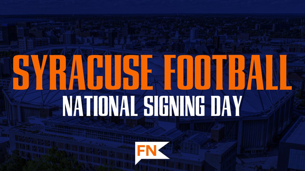 McAllisterMike1's tweet photo. ICYMI: Syracuse National Signing Day Recap: Relive all of the action with a run down of letters that came in as well as links to signing day profiles, interviews and more for those that inked with the Orange. https://t.co/4w4bPw33QE https://t.co/A8EIRqTjkA
