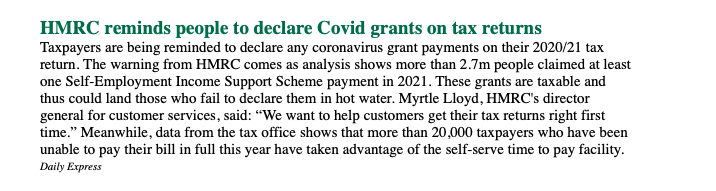 caroleccf's tweet photo. It's important for #businessowners not to forget to declare any #CovidSupport on #taxreturns! 

#SMEowners #BusinessSupport #SMEsupport #businesstips #businessfinance #tax #businessnow #womeninbusiness #SmallBiz https://t.co/kBdUDSsAwl