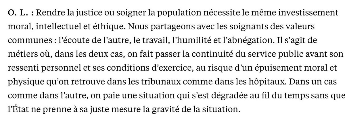 Youss_Badr's tweet photo. Les mots si justes d’Olivier Leurent, President du TJ de Marseille. https://t.co/E0Pu0Grxiw