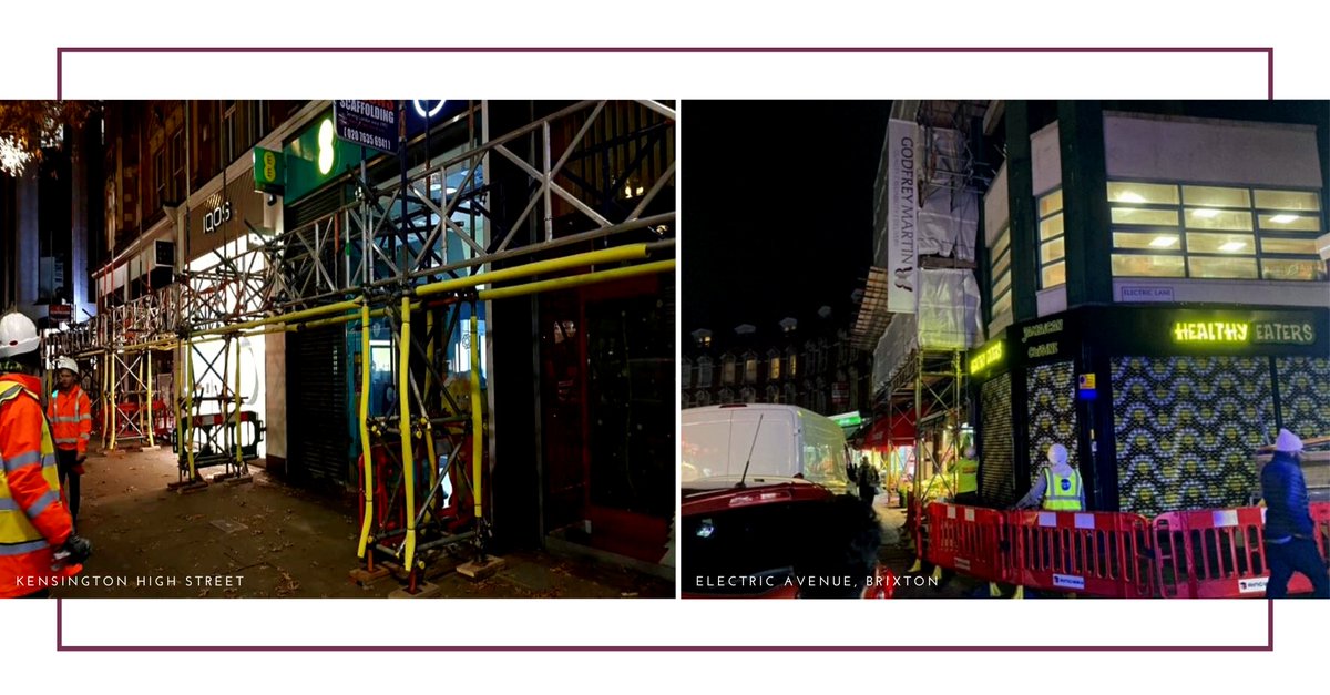 Our site teams are working hard throughout the night on 2 of our projects to ensure we meet our clients’ timescales prior to the Christmas break.
Thank you to all our site teams, and our scaffolding contractor <a href="/MasonsScaffold/">Masons Scaffolding</a> for working out of hours and showing great commitment.