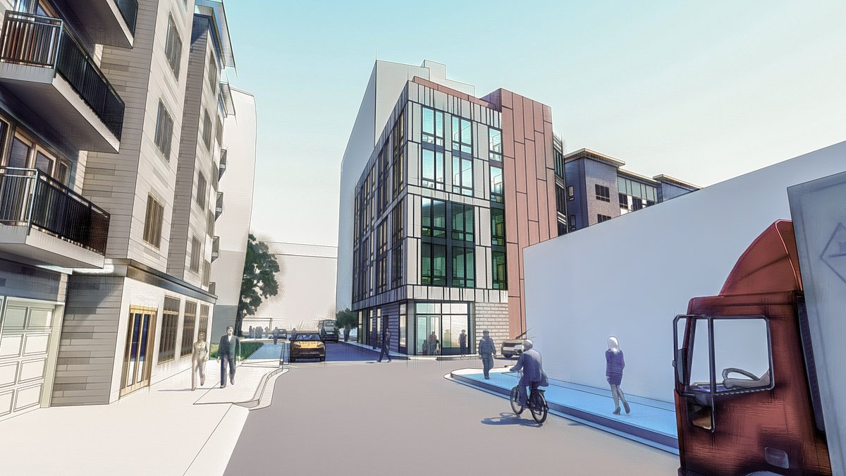 VStudioA's tweet image. We are excited to design the last available parcel on Hichborn Street next to @newbalancetrack and field in @bostonlanding. After three years of work, we are close to gaining approvals...FINALLY!