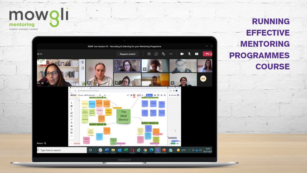 TheHumanEdgeOrg's tweet image. 🏅Module 5 Complete!  

Structured or unstructured #MentoringProgrammes? 🤷 That was the question during the Running Effective Mentoring Programmes course. What’s your take? 
@MavaFdn  @CommonPurpose.
#MentoringMatters #MentoringWorks #natureleaders #mentoringamplifies