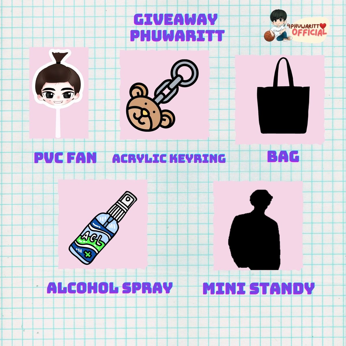 4phuwaritt's tweet photo. Giveaway PHUPHU 19thBirthday🎁🎀🎂

-พัดPVC
-พ��งกุญแจอะคริลิค
-สเปรย์แอลกอฮอล์​
-กระเป๋าผ้า
-มินิสแตนดี้

กติกา
📌Retweetทวิตนี้
📌กรอกฟอร์มด้านล่าง
👇👇👇👇
https://t.co/C3rduh8kgB

สามารถลงชื่อได้ตั้งแต่วันนี้ -​25/12/2021

#SmileOfPhuDay
#ลักยิ���มของภู #phuwaritt
#STMDthailand https://t.co/YcRzrFNjN5