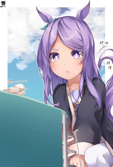 冬のマックちゃん 