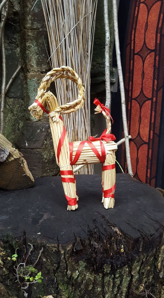 Hello everyone! As a special Christmas treat we're going to be opening next week to welcome any little Vikings who'd like to celebrate Yule with us.

We will be open this weekend and right up to the 23rd of December - call in to see us and our little Yule Goat!