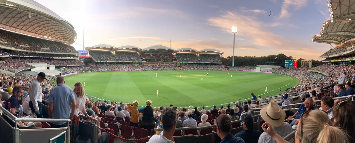 Big day @ the Adelaide test.
