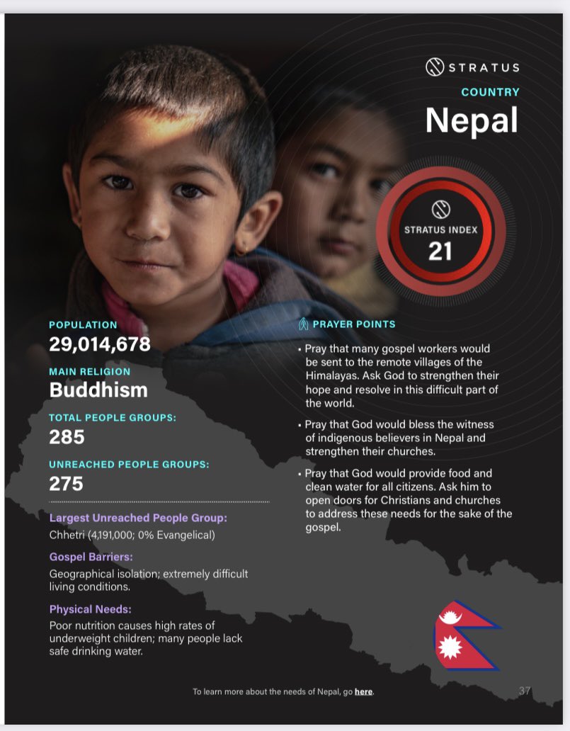 cfcbirmingham's tweet photo. It’s day 16 of praying for unreached people groups this advent season. Join us as we pray for the country of Nepal.

Follow along with the hard copy we provided or click this link to download the full digital version:

https://t.co/kp5BnPr8c5 https://t.co/Gt6BInp9Ie