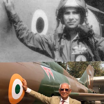 50 Years Apart. Wg Cdr Bishnoi #SwarnimVijayVarsh 1971 @IAF_MCC