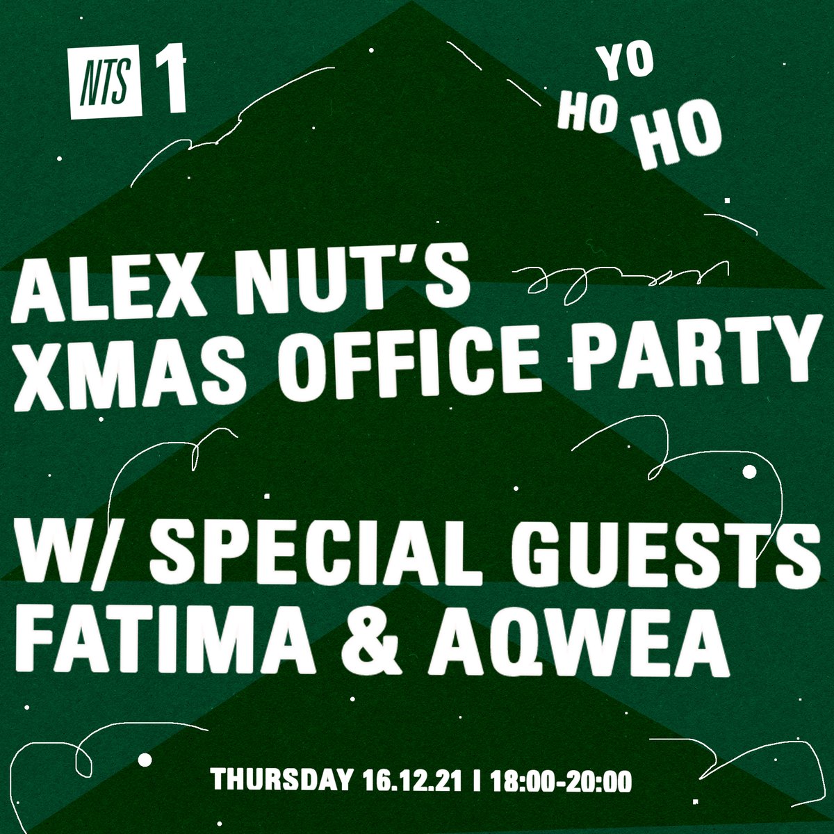 NTS Radio (@ntslive) on Twitter photo Xmas office party shenanigans with <a href="/AlexanderNut/">Alexander Nut</a>, <a href="/_aqwea/">AQWEA</a> & <a href="/QUEENFATIMA/">FATIMA RULLGARDINA VÅFFELDOTTER LÅNGSTRUMP</a> for the next two hours - listen now at nts.live/1 Xmas office party shenanigans with <a href="/AlexanderNut/">Alexander Nut</a>, <a href="/_aqwea/">AQWEA</a> & <a href="/QUEENFATIMA/">FATIMA RULLGARDINA VÅFFELDOTTER LÅNGSTRUMP</a> for the next two hours - listen now at nts.live/1