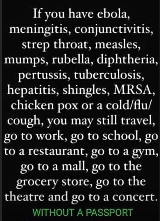 Pretty sure if you have Ebola, your not going to fancy a trip to KFC 🤷‍♂️#badvaccinetakes