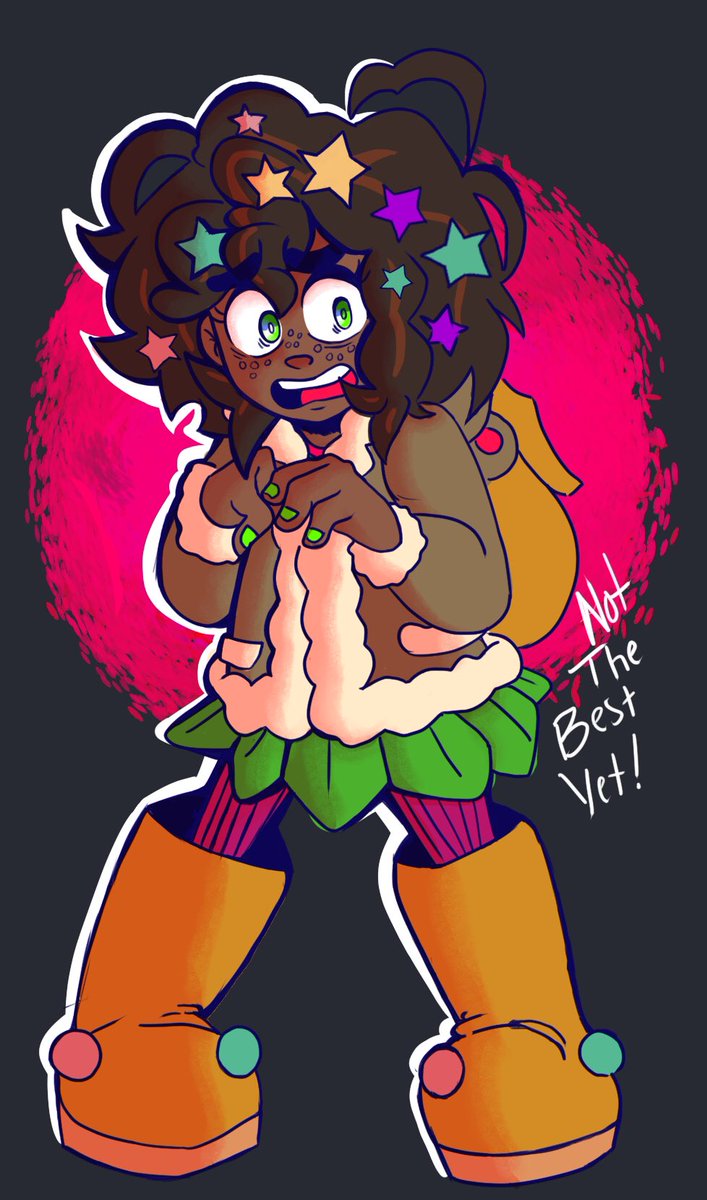 NotTheBestYet1's tweet photo. Someone told her that bears aren’t cool #EpithetErased #art #epitheterasedfanart #epitheterasedmolly https://t.co/XHdthQzwbg