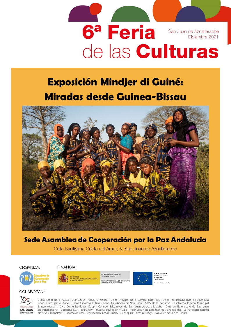FeriaCulturasSJ's tweet photo. 👉Visita la exposición de fotografía "Mindjer di Guiné: Miradas desde Guinea-Bissau" en la sede de @ACPPAndalucia  
✅ Actividad incluida en la 6ª Feria de las Culturas de San Juan de #Aznalfarache
#FeriadelasCulturas #multiculturalidad #diversidad   #mujeres #Igualdad https://t.co/ZwwdnGH0da