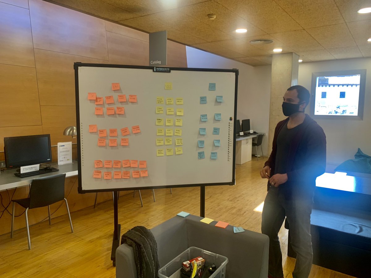 irenepradesg64's tweet photo. Taller MAPA DEL SILENCI

Cap al redisseny sonor col·laboratiu de la biblioteca: debat col·lectiu sobre els entorns sonors de la biblioteca
A càrrec de Víctor Jiménez i Marc Aguilar, de la cooperativa Bit Lab Cultural
@bibliotecamd @bibliotequescat  #BibLab https://t.co/n6esTSKxLa
