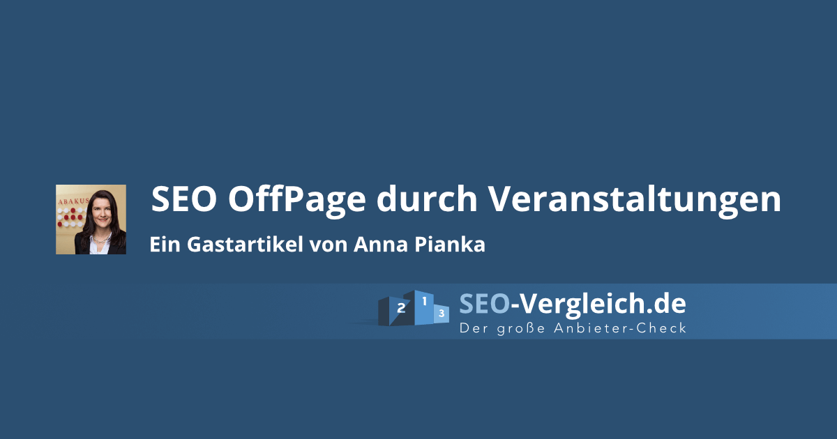 arlettka's tweet photo. So lassen sich Veranstaltungen für #Linkaufbau nutzen
Im @AbakusIM Gastbeitrag auf @SeoVergleich schreibe ich darüber, wie Veranstaltungen für #SEOOffpage-Aktivitäten verwendet werden können. Der @seodiver #LinkCheck wird zudem vorgestellt:
https://t.co/hxs6khSYoT https://t.co/1uVJkC3JTi