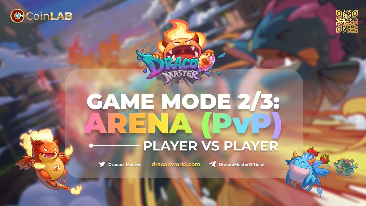 Willzitj's tweet photo. 🧐Did you know about the Arena (PVP) in the game #Dracco?
🔥Summoners from all over the world gather here, and they compete fiercely for wealth and glory in the arena of Sacred Peak City.
See details for more:https://t.co/X2SWLvnmEw
#CoinLAB https://t.co/W6nMGI6zKw