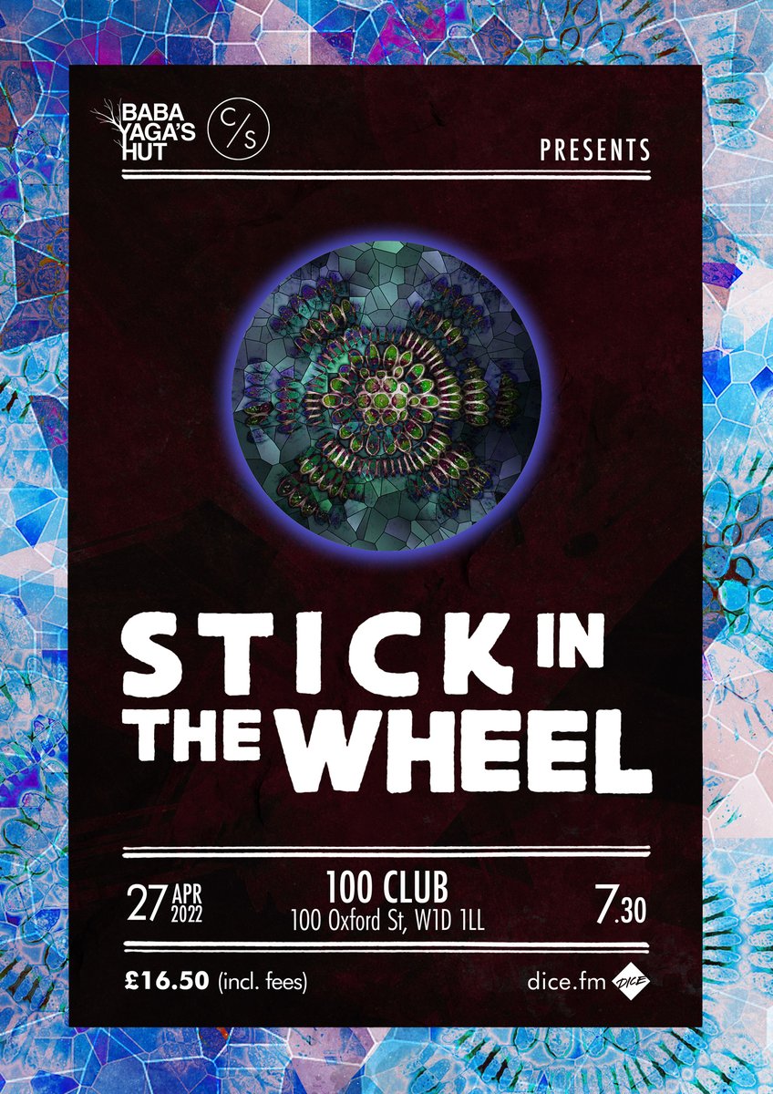 Baba Yaga's Hut (@byhut) on Twitter photo NEW SHOW: 27th April - <a href="/100clubLondon/">The 100 Club</a>
<a href="/StickInTheWheel/">Stick In The Wheel</a>
Tickets: dice.fm/event/rpgrw-st… NEW SHOW: 27th April - <a href="/100clubLondon/">The 100 Club</a>
<a href="/StickInTheWheel/">Stick In The Wheel</a>
Tickets: dice.fm/event/rpgrw-st…
