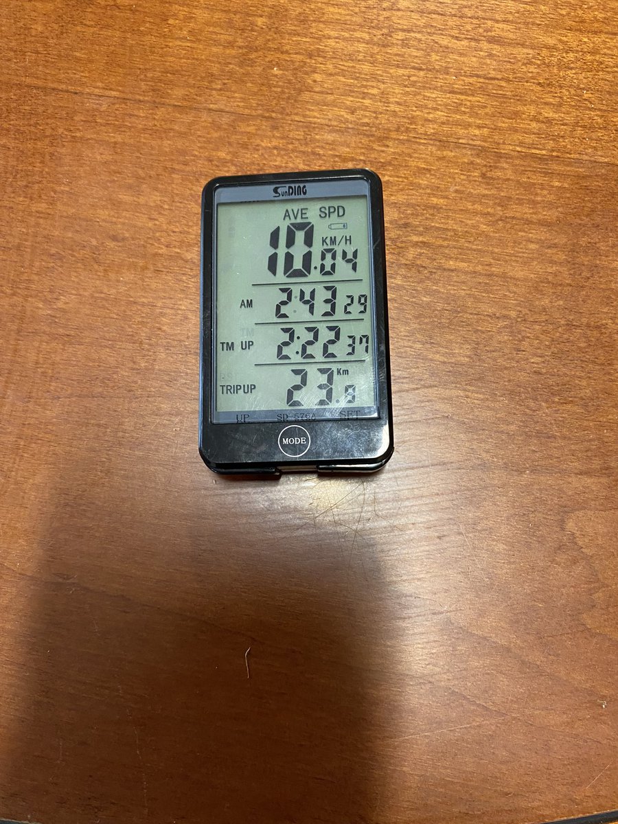 23 k on bike today for McMillans cancer support