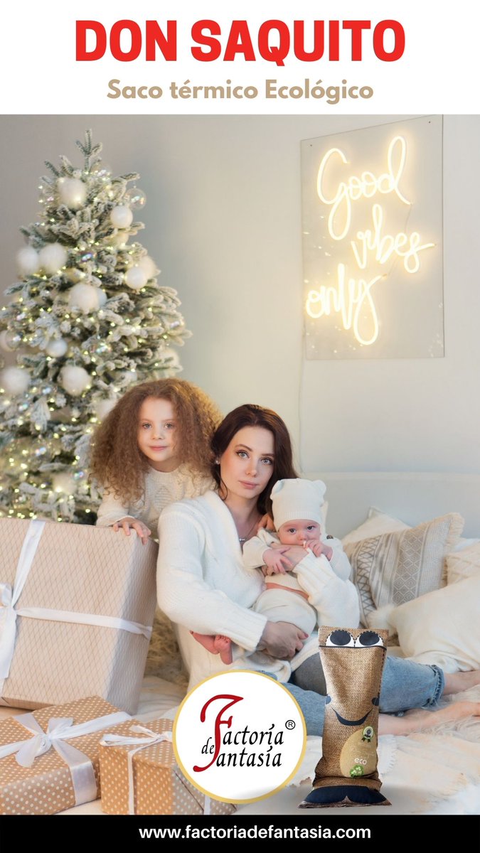 🎄𝗘𝘀𝘁𝗮 𝗡𝗔𝗩𝗜𝗗𝗔𝗗 𝗿𝗲𝗴𝗮𝗹𝗮 𝗗𝗢𝗡 𝗦𝗔𝗤𝗨𝗜𝗧𝗢🎁
🚛 Transporte gratuito/ Entrega 48H
💚Calor natural
✅Tejidos exclusivos con frases bonitas y motivadoras
✅Cuando no lo usas, decora tu hogar
factoriadefantasia.com/22-sacos-termi…👈
#donsaquito #sacotermic