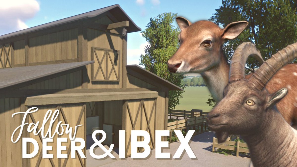 PrinsassJasmine's tweet photo. 🚨 NEW VIDEO! 🚨
I built a Petting Zoo enclosure for the 🦌FALLOW DEER & 🐐ALPINE IBEX that came with the new Planet Zoo Europe Pack! Watch the speed build here:
https://t.co/OYW4nNw4Xb
@PlanetZooGame #planetzoo #europepack https://t.co/oeUIPJVwAX