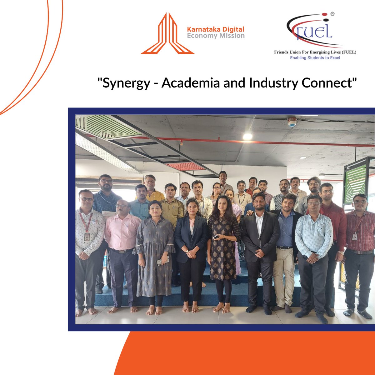 Namma_HD's tweet photo. KDEM in association with FUEL organised the event "Synergy - Academia and Industry Connect" in Hubbali on 15 Dec 2021.
@fuelskill
@ketanfuel
@santosh_nsi
#KDEM #Synergy #Hubballi #Hubli #SkillingProgram #talent #GrowingCluster https://t.co/k7Jh7GeI2W