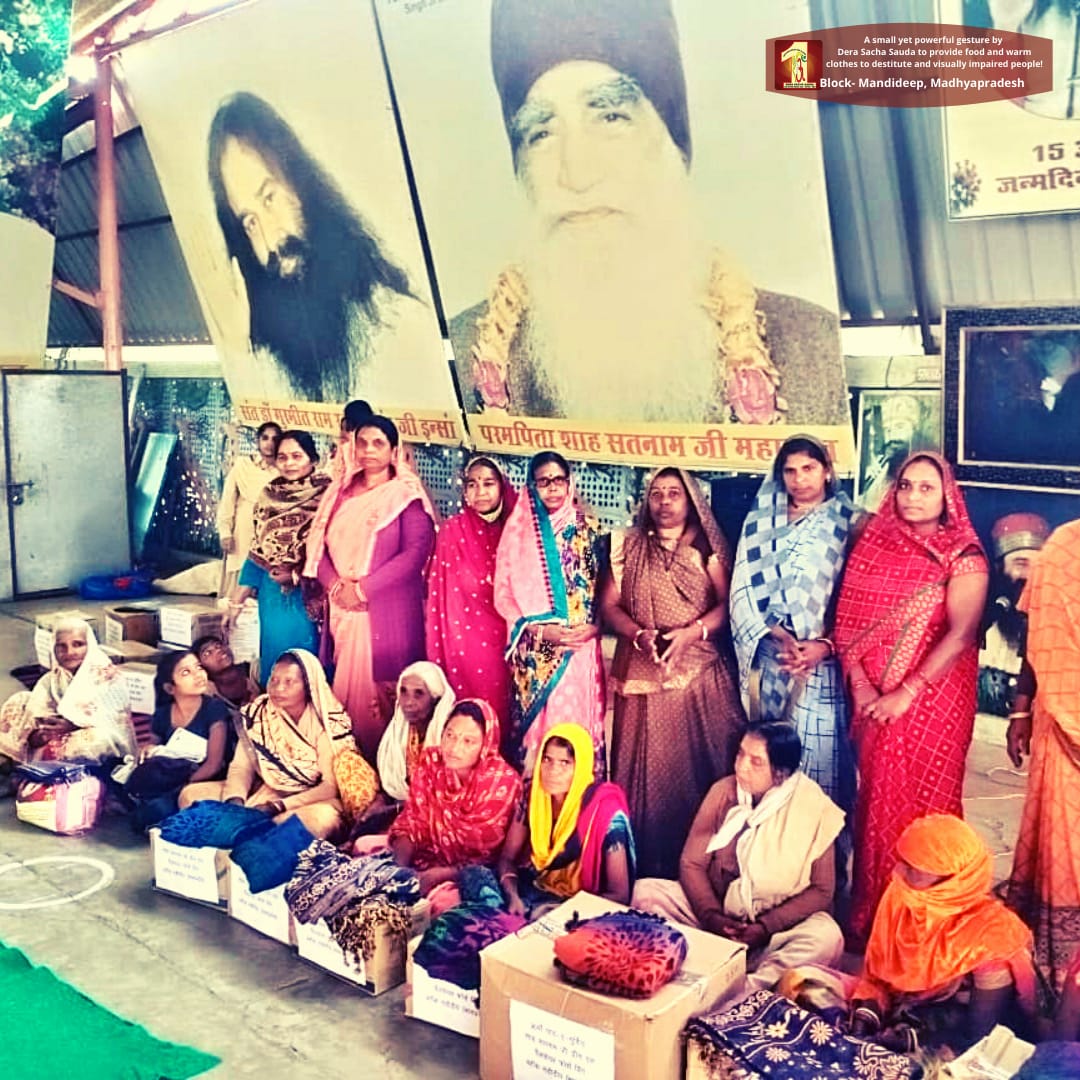 DSSNewsUpdates's tweet photo. Warmth Of Humanity | Food And Warm Clothes Distribution to destitute &amp; visually impaired people under the pious guidance of St. Dr. Gurmeet Ram Rahim Singh Ji Insan | DSS Volunteers: Mandideep, MP
#clothes #humanity #WarmthOfHumanity #ClothBank #clothdonationbydss #foodbank #food https://t.co/qHePrQCBD4