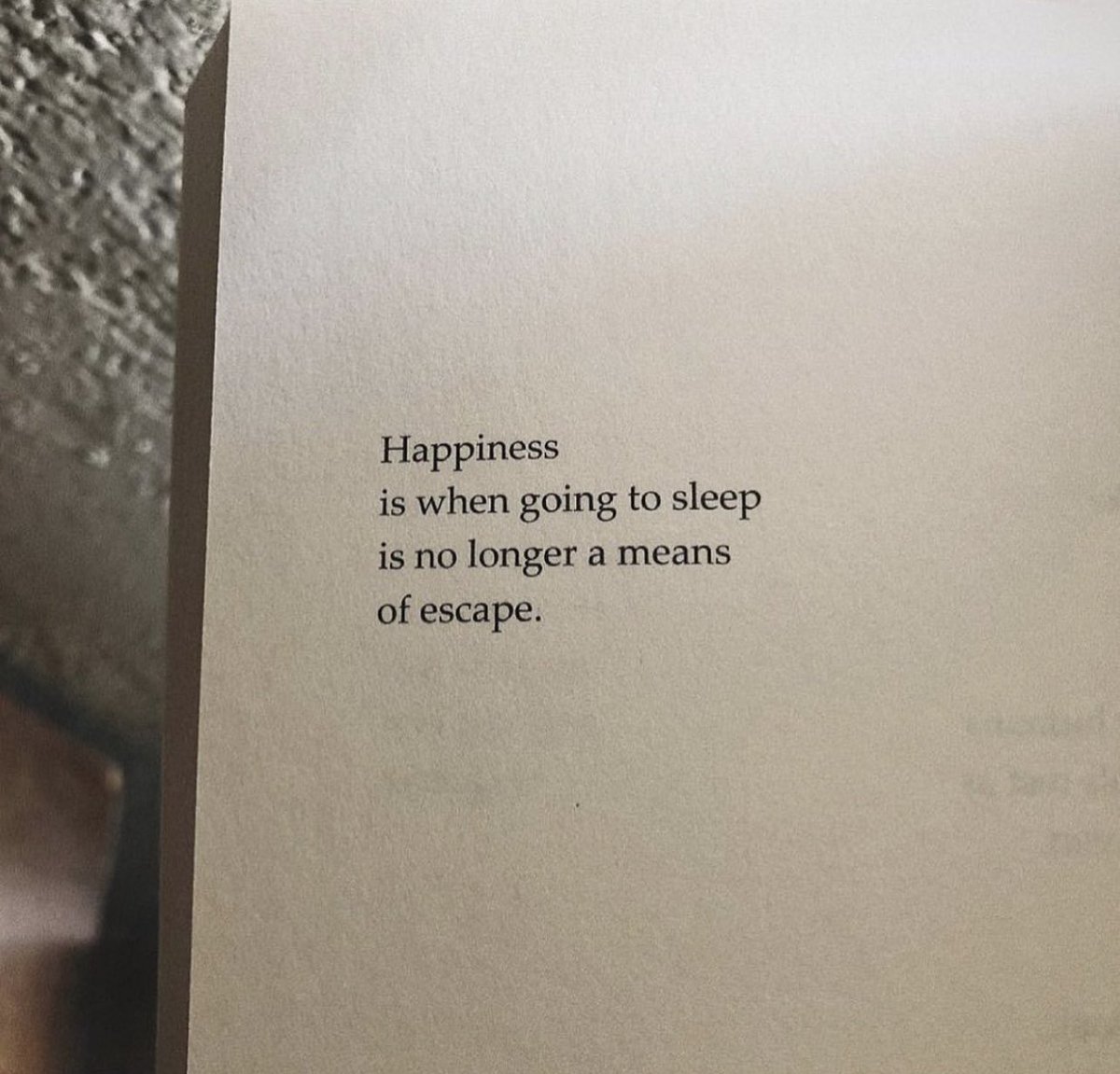 happiness is a butterfly.