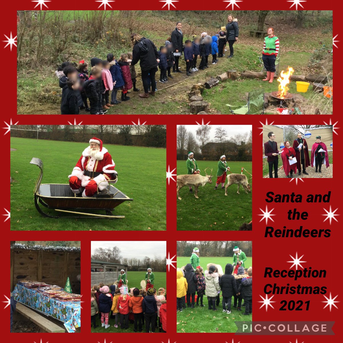 Such a lovely treat today as Santa got a couple of hours off (for good behaviour😉) to come and see us all here at JC. Massive thank you from all the children #santa #reindeer #makingmemories #lifeinreception #theJCway