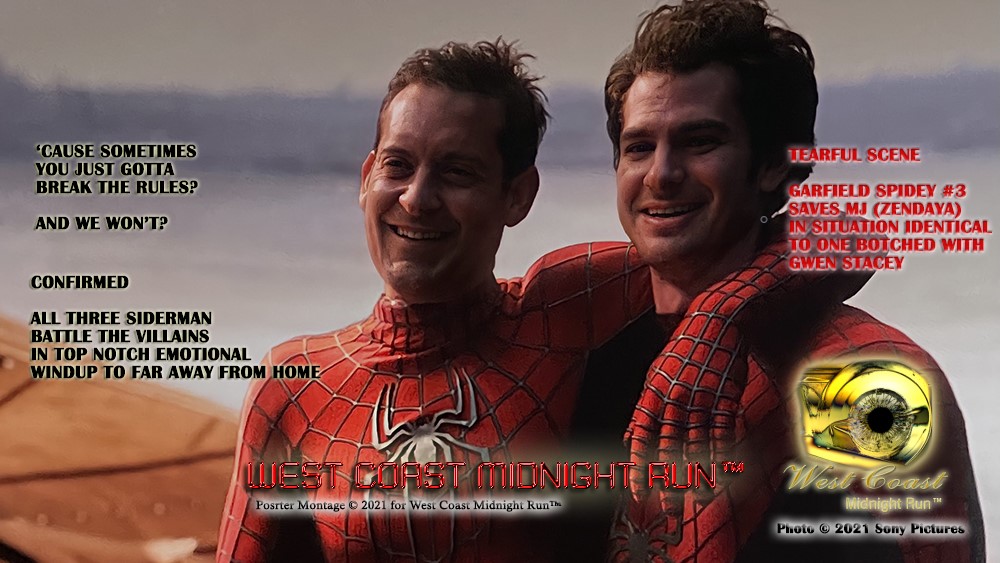 WestCoastMdnitR's tweet photo. LOTS FAN CRAZY SETUPS #SpiderManNoWayHome NO MATTER HOW HARD PETER TRIES TO MAKE IT RIGHT HE WILL NOT BE ABLE TO DO SO 
CONFIRMED #MAGUIRE AND #garfield 
#SpiderMan #SpiderManNoWayHomeReview 
#TomHolland #Zendaya #TheMatrix #TheMatrixResurrections 

visit our newest #moviereviews https://t.co/KU4uU2tFEI